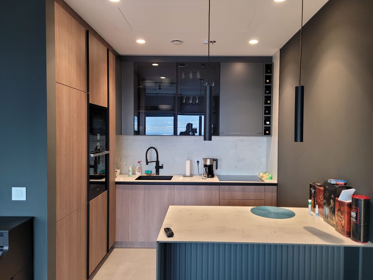 Kula West 65, Novi Beograd 3 · Kula West 65, Novi Beograd — dizajn enterijera StudioMat, Beograd