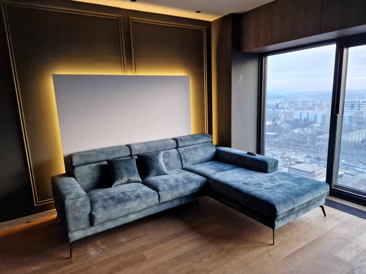 Kula West 65, Novi Beograd 8 · Kula West 65, Novi Beograd — dizajn enterijera StudioMat, Beograd